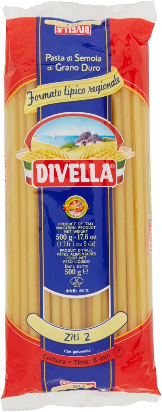 24 x Divella Ziti N.2 Gr 500