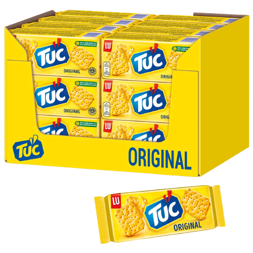 24 x Saiwa Tuc Crackers Astuccio gr. 100