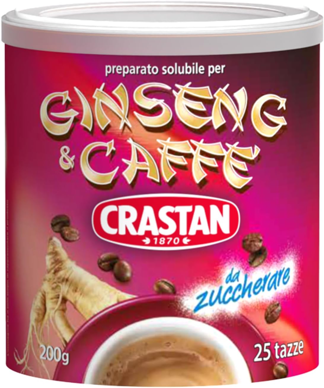 6 x Crastan Ginseng & Caffè gr. 200