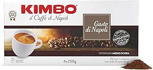 5 x Kimbo Gusto Napoli Gr 250 X 4