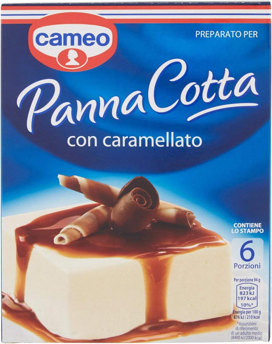 8 x Cameo Panna Cotta con Caramello Astuccio gr. 97