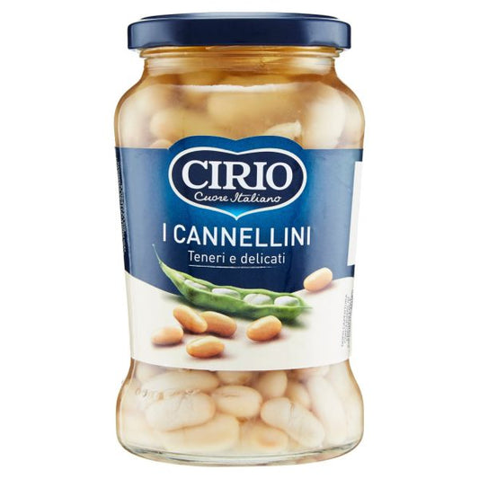 12 x Cirio Cannellini Vetro gr. 360