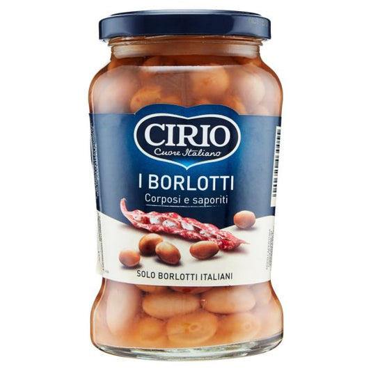 12 x Cirio Borlotti Vetro gr. 360