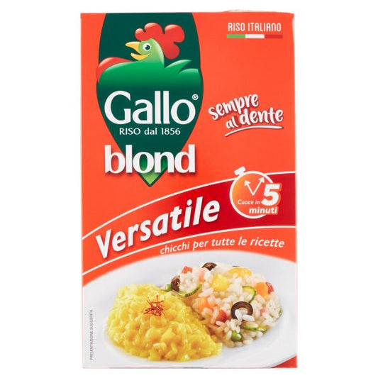 9 x Gallo Riso Blond Risotti Kg. 1