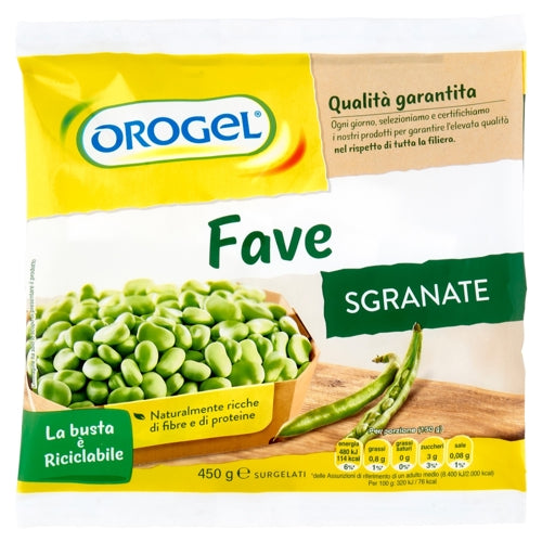 12 x Orogel Fave Scatola gr. 450