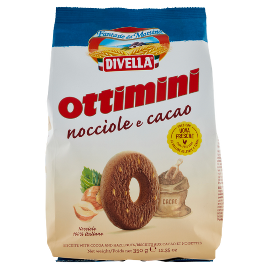 18 x Divella Ottimini Cacao gr. 400
