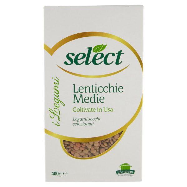 18 x Select Lenticchie Medie Gr 400