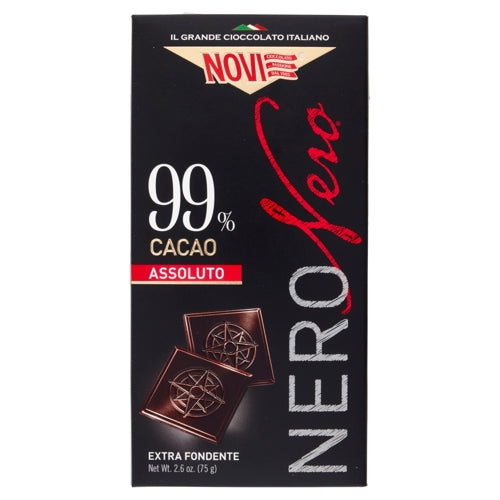 20 x Novi NeroNero Tavoletta 99% Cacao gr. 75