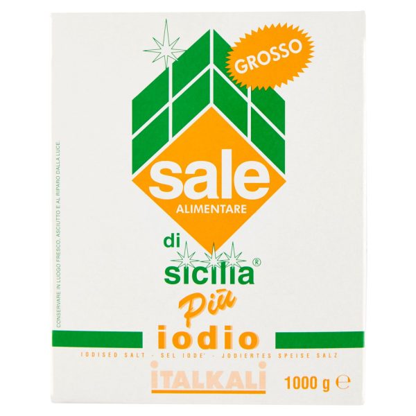 12 x Sale Iodio Piu'grosso Kg 1