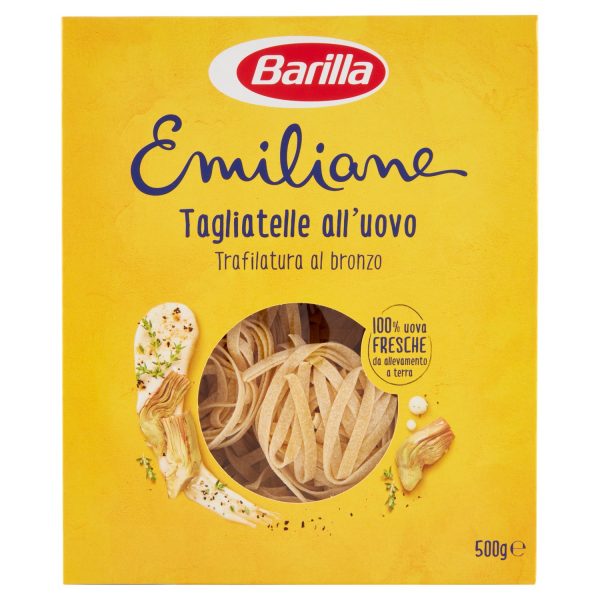 12 x Barilla Emiliane Fettuccine Astuccio Gr 500