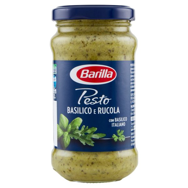 12 x Barilla Pesto Basilico E Rucola Gr 190