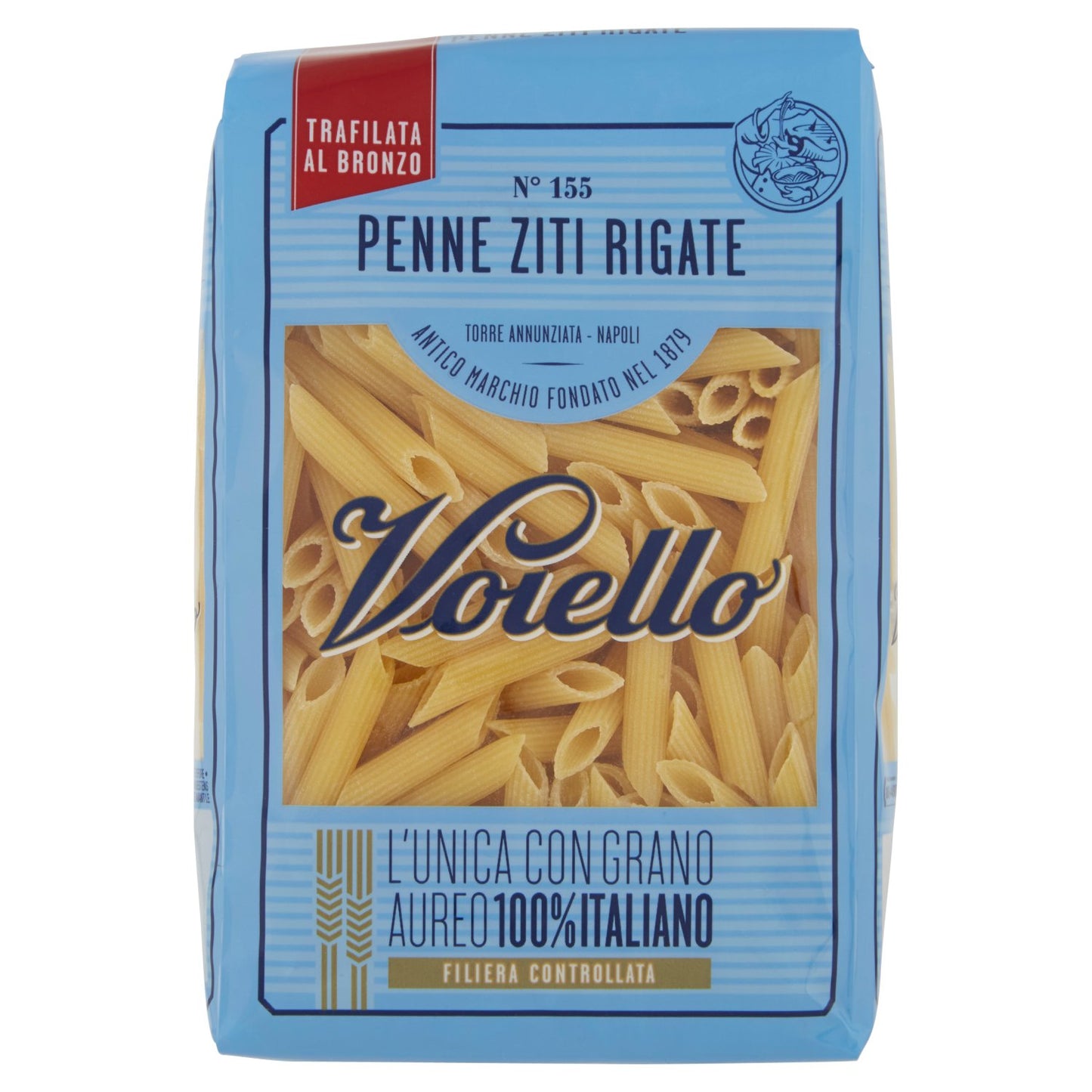 18 x Voiello Penne Ziti Rigat Gr500