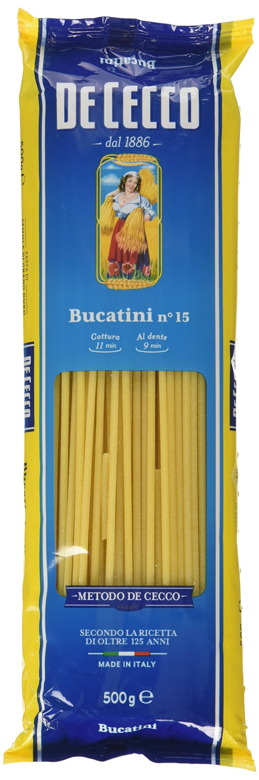 24 x De Cecco Bucatini N.15 Gr 500