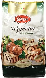 10 x Cabrioni Wafer Nocciola Gr 400