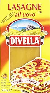 12 x Divella Lasagne All'uovo Gr 500