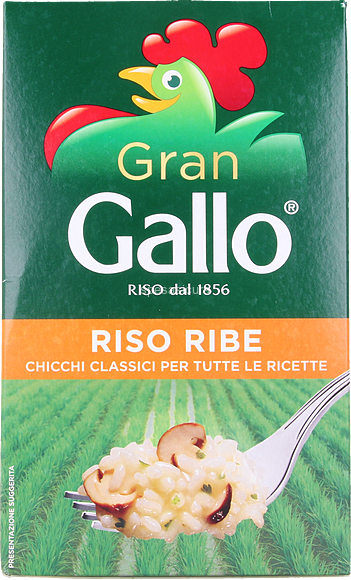 12 x Gallo Riso Ribe Astuccio Kg. 1