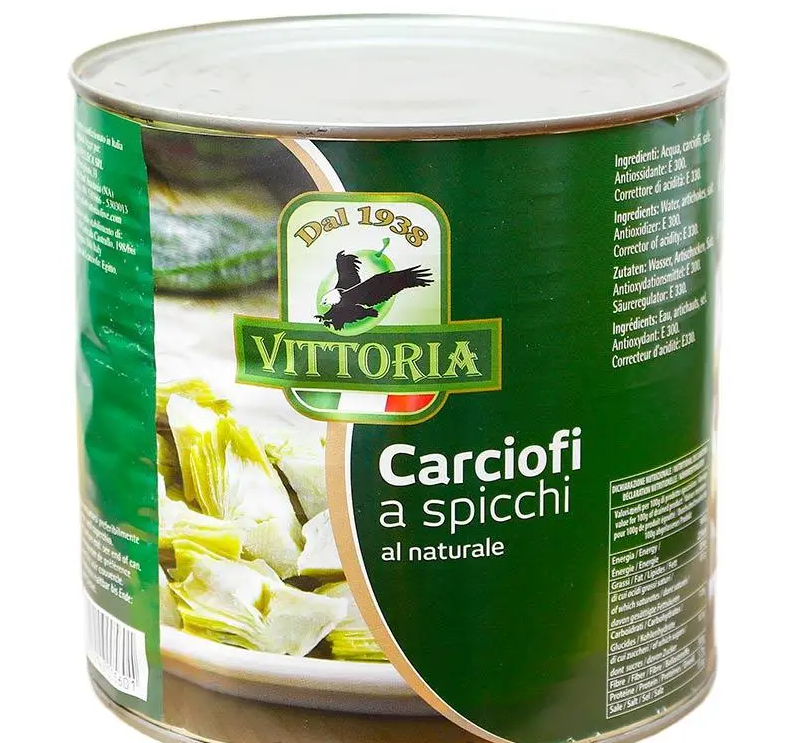 6 x Vittoria Carciofi Kg.3 Gr 2600