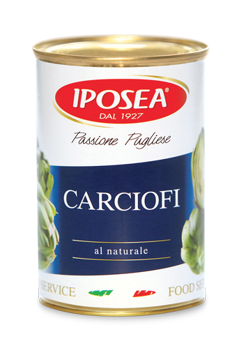 6 x Iposea Carciofi Interi Naturale