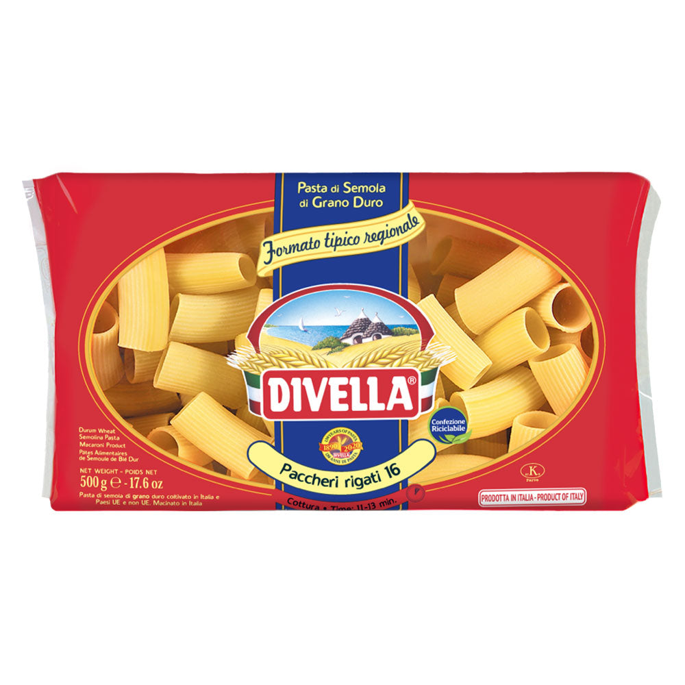 12 x Divella Paccheri Gr 500