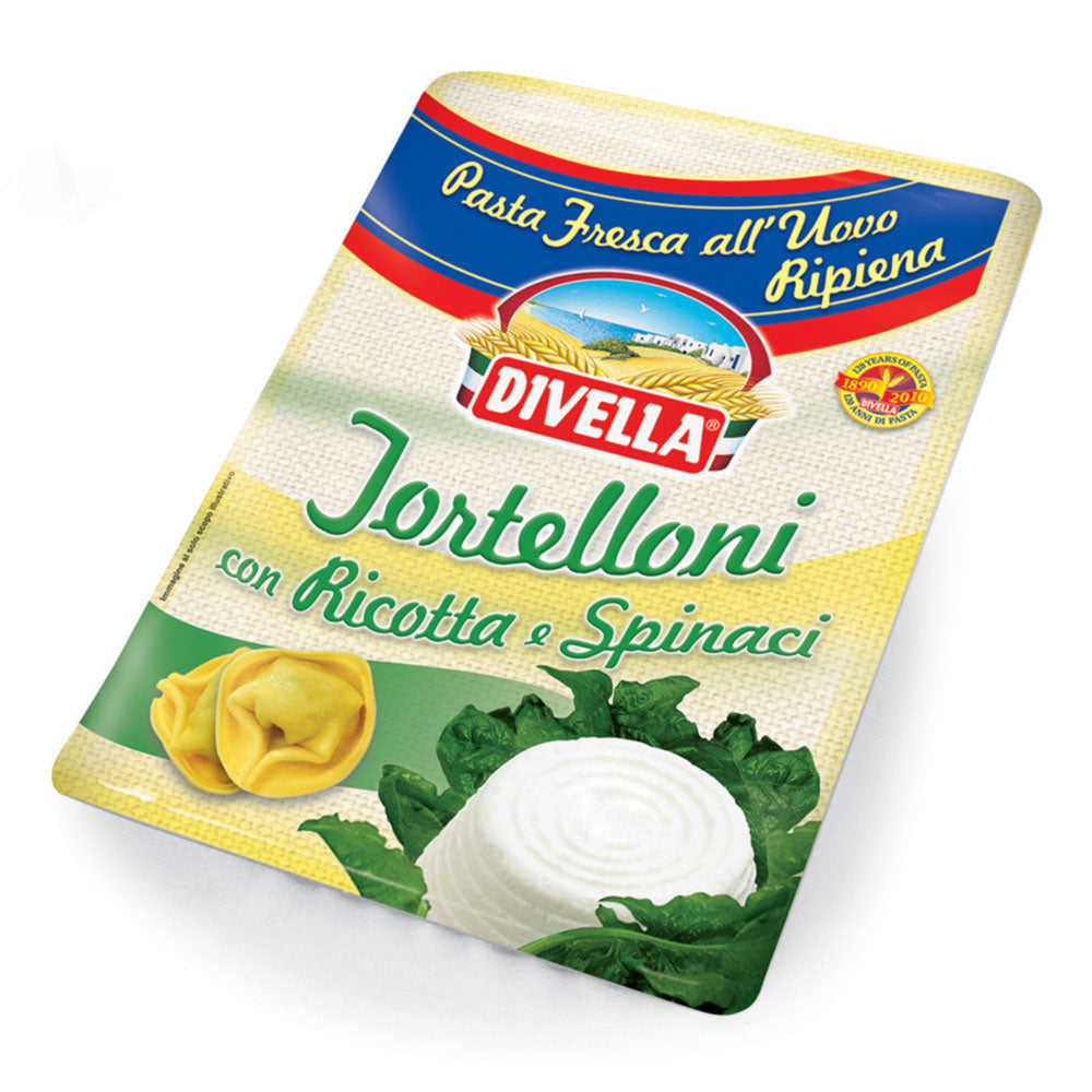 10 x Divella Tortelloni Ricotta E Spinaci Gr 250