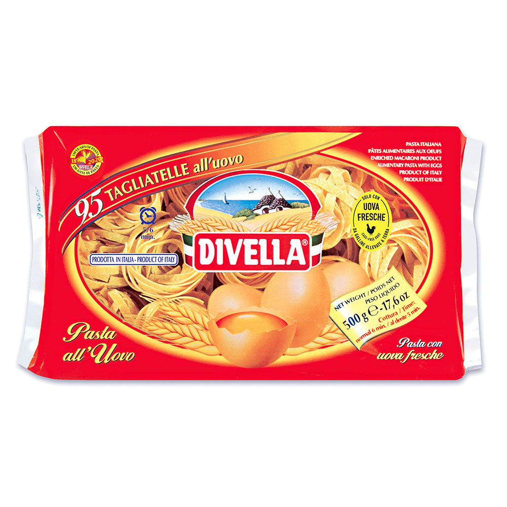 12 x Divella Fettuccine all'Uovo gr. 250