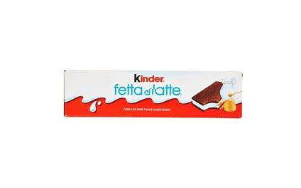 8 x Kinder Fetta Latte T.5 Busta gr. 150