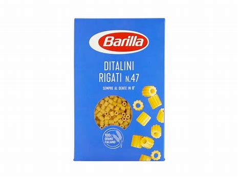 16 x Barilla Ditalini Rigati gr. 500