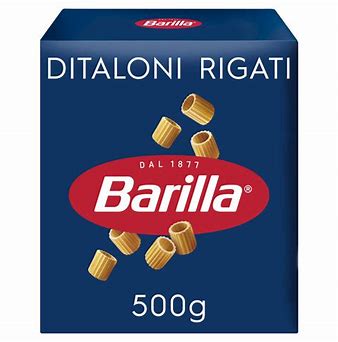 28 x Barilla Ditaloni Rigati gr. 500