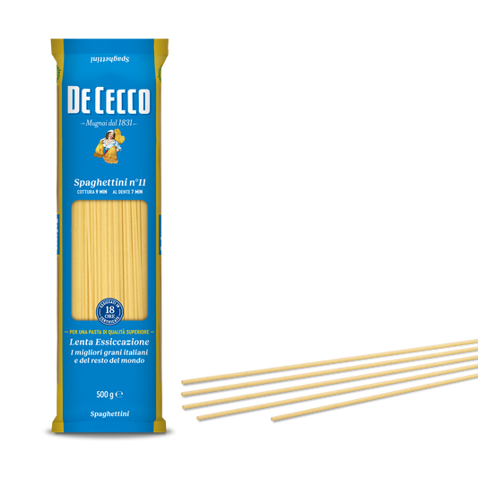 24 x De Cecco Spaghettini N.11 gr. 500