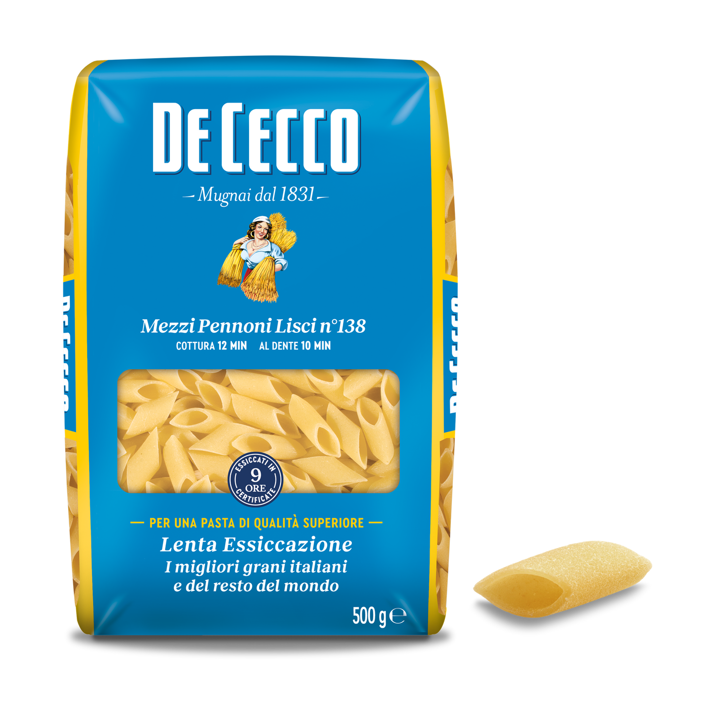 24 x De Cecco Pennoni Lisci Pz 500