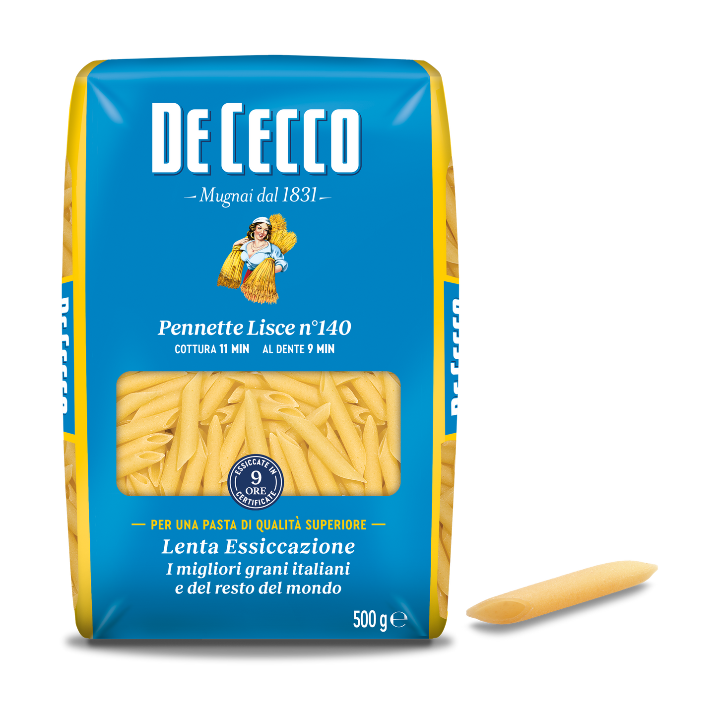 24 x De Cecco Penne Lisce N.40 Gr 500