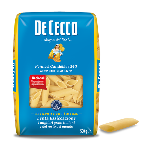 24 x De Cecco Penne Candela N.340 gr. 500