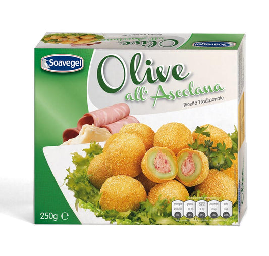 10 x Soavegel Olive All'Ascolana gr. 235