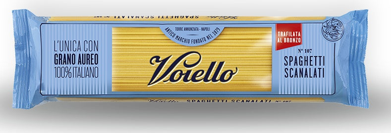 24 x Voiello Spaghetti Scanalati Gr 500