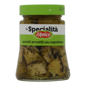 8 x D'amico Carciofi Arrostiti Alla Napoletana Gr 290