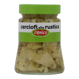 8 x D'Amico Carciofi alla Rustica vasetto gr. 280