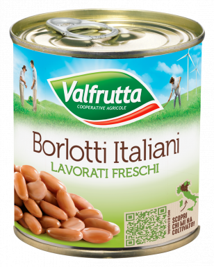 8 x Valfrutta Borlotti Gr 450