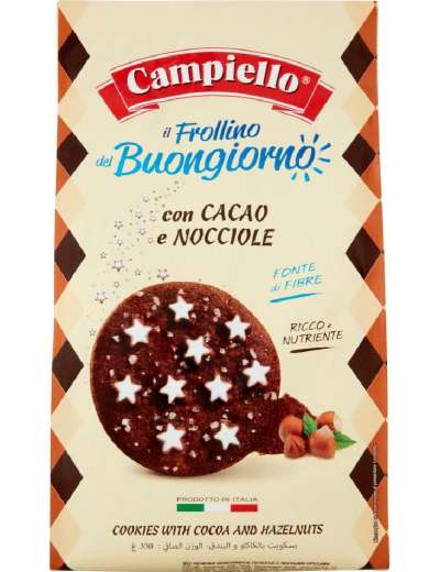 12 x Campiello Frollini Cacao/Nocciola gr. 350