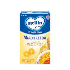 12 x Mellin Pasta per Bimbi Margheritine gr. 280