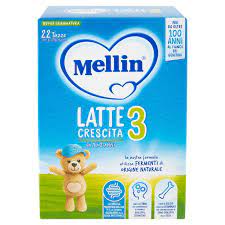 4 x Mellin Latte 3 Polvere gr. 770