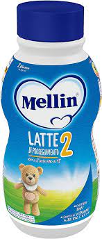 12 x Mellin Latte 2 Liquido ml. 500