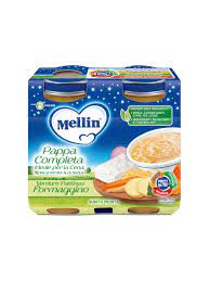 6 x Mellin Cena x2 Formaggino e Pastina gr. 200