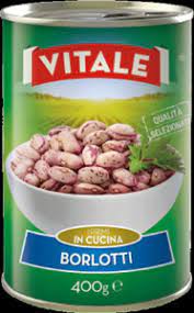 24 x Vitale Fagioli Borlotti gr. 400