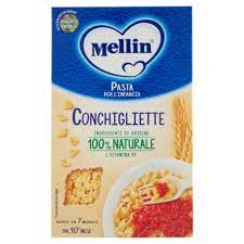 12 x Mellin Pasta per Bimbi Conchigliette gr. 280