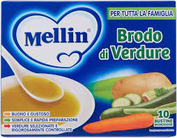 10 x Mellin Brodo Passato Verdure gr. 8 x10