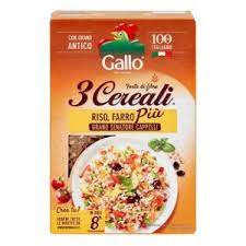 14 x Gallo Riso 3 Cereali gr. 400