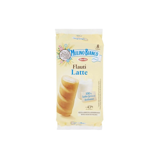 12 x Mulino Bianco Flauti Latte Gr 280