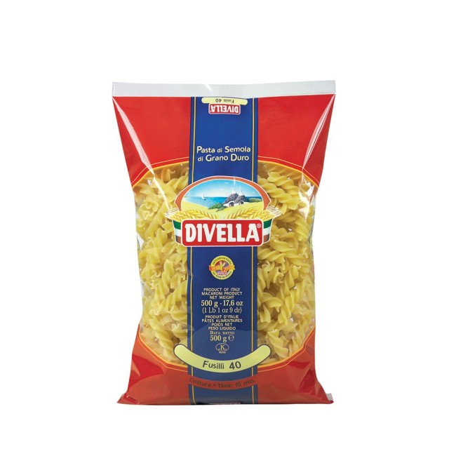 24 x Divella Fusilli N.40 Gr 500