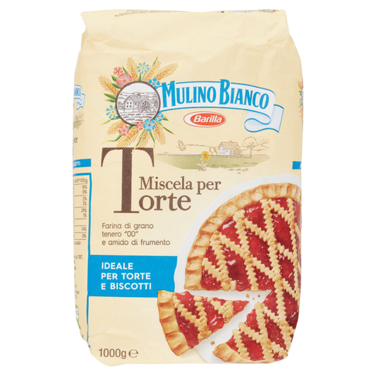 10 x Mulino Bianco Farina per Torte Pacco Kg. 1