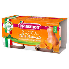 12 x Plasmon Omogeneizzato Verdure Zucca x2 gr. 160